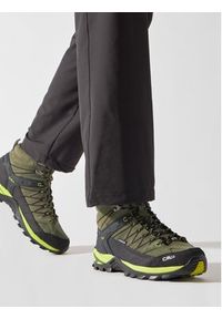 CMP Trekkingi Rigel Mid Trekking Shoes Wp 3Q12947 Khaki. Kolor: brązowy. Materiał: zamsz, skóra. Sport: turystyka piesza #6