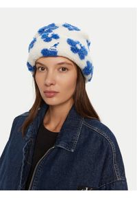 Kangol Czapka Floral Fleece Beanie K5421 Biały. Kolor: biały. Materiał: materiał, poliester