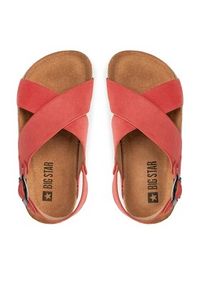 BIG STAR SHOES - Big Star Shoes Espadryle FF374171 Różowy. Kolor: różowy. Materiał: materiał #4