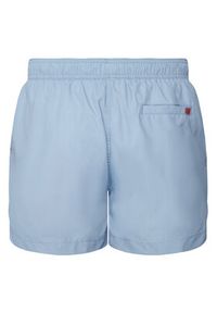 Hugo - HUGO Szorty kąpielowe Dominica 50493450 Granatowy Regular Fit. Kolor: niebieski. Materiał: syntetyk #4