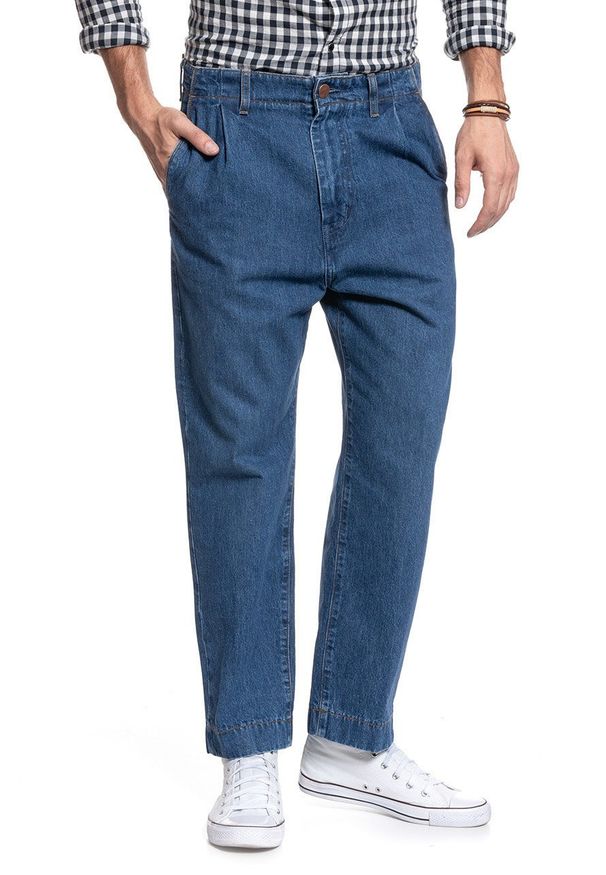 Wrangler - WRANGLER PLEATED CHINO PHELPS BLUE W15LQ7052 112126817