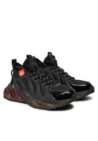 Plein Sport Sneakersy The Flame Gen.X.02 Tiger PACS USC0435 STE003N Czarny. Kolor: czarny. Materiał: materiał #3