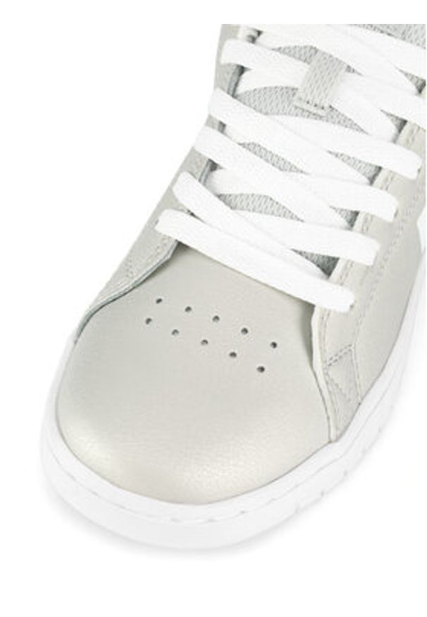DC Shoes Sneakersy GAVELER ADJS700082-MSL Srebrny. Kolor: srebrny. Materiał: skóra
