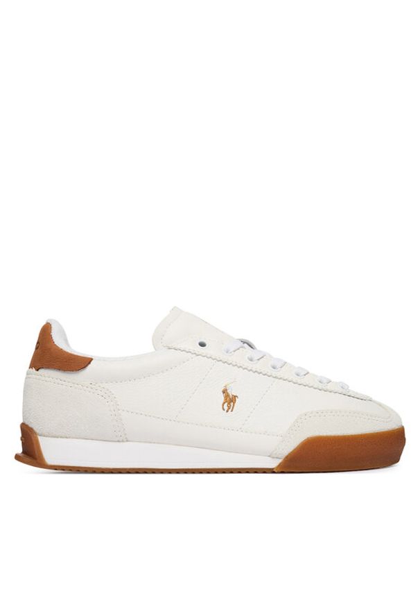 Polo Ralph Lauren Sneakersy 804P08261001 Biały. Kolor: biały. Materiał: skóra