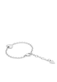 Guess Bransoletka JUBB06 088JW Srebrny. Materiał: metalowe. Kolor: srebrny #3