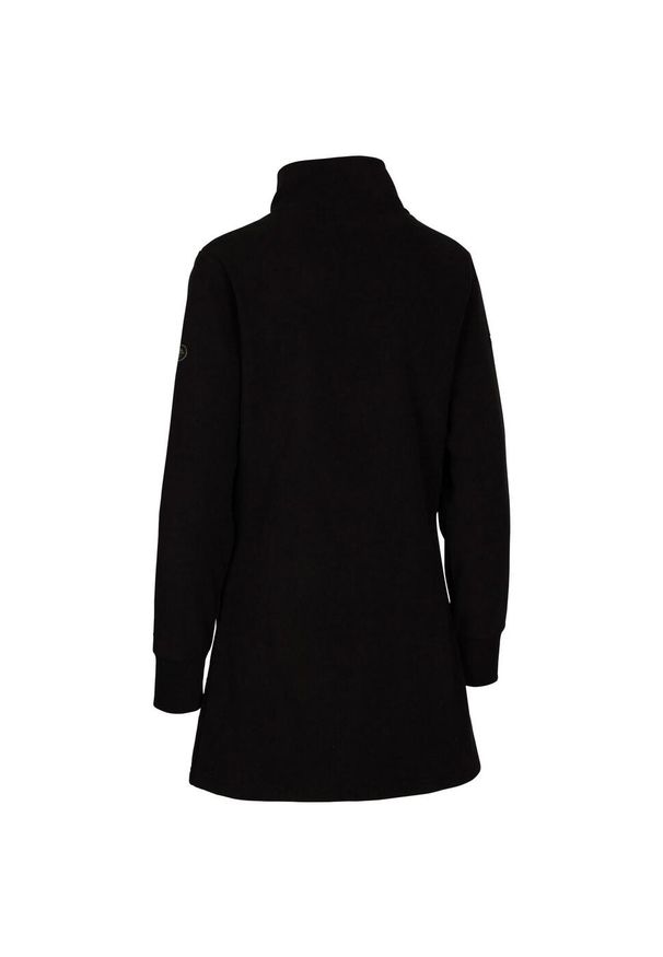 TRESPASS - Bluza Polarowa Damska Bez Zmechacenia Maintain. Kolor: czarny. Materiał: polar. Sezon: zima. Sport: turystyka piesza