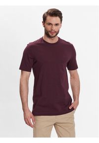 BOSS - Boss T-Shirt 50468347 Fioletowy Regular Fit. Kolor: fioletowy. Materiał: bawełna #1