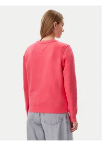 Tommy Jeans Bluza Flag DW0DW19959 Różowy Regular Fit. Kolor: różowy. Materiał: bawełna #5