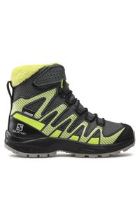 salomon - Salomon Śniegowce Xa Pro V8 Winter Cswp J 414335 09 W0 Zielony. Kolor: zielony. Materiał: skóra #1