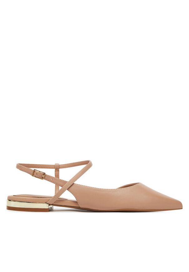 Aldo Czółenka Sarine 13727789 Beżowy. Kolor: beżowy. Materiał: skóra