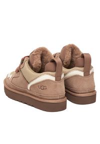 Ugg Sneakersy W Lowmel 1144032 Brązowy. Kolor: brązowy. Materiał: zamsz, skóra