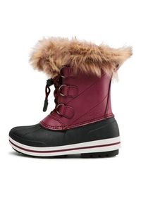 CMP Śniegowce Kids Anthilian Snow Boot Wp 30Q4594 Bordowy. Kolor: czerwony. Materiał: skóra #3