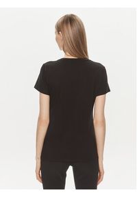 Liu Jo Sport T-Shirt TA4136 JS003 Czarny Regular Fit. Kolor: czarny. Materiał: bawełna. Styl: sportowy