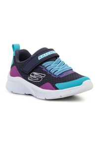 skechers - Buty Skechers Jr 302348L-CCMT niebieskie. Zapięcie: rzepy. Kolor: niebieski. Materiał: syntetyk #2