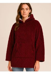 Sinsay - Snoodie - czerwony. Kolor: czerwony #1