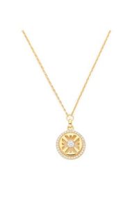 Emporio Armani Naszyjnik EG3595710 Złoty. Materiał: srebrne. Kolor: złoty