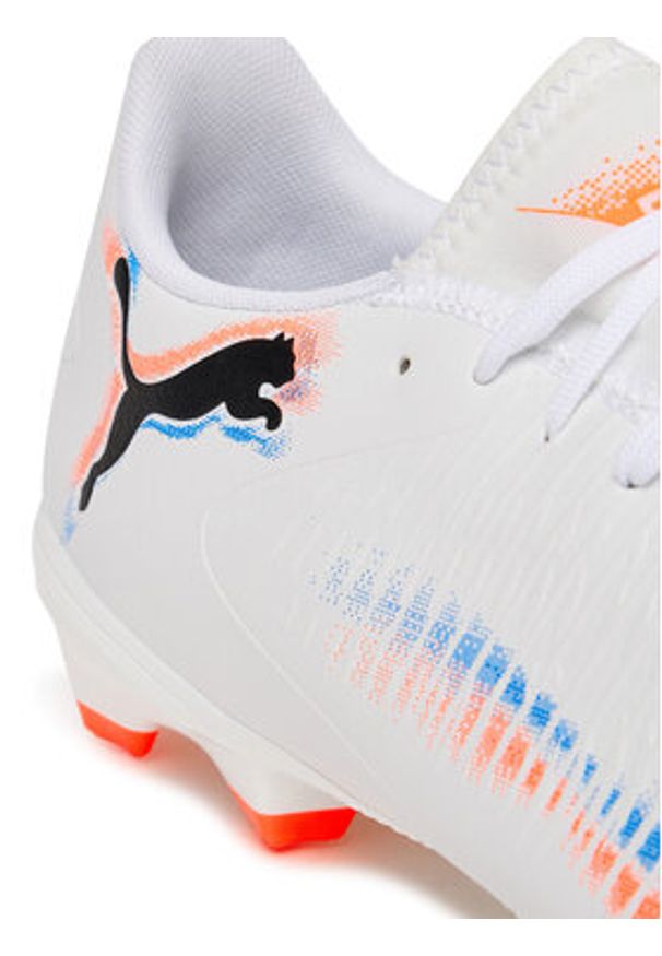 Puma Buty do piłki nożnej Future 8 Play Fg/Ag 108602 01 Biały. Kolor: biały. Materiał: materiał, syntetyk