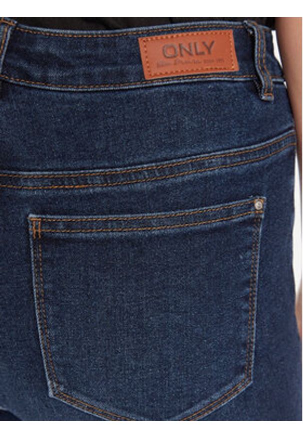 only - ONLY Jeansy 15309889 Granatowy Slim Fit. Kolor: niebieski