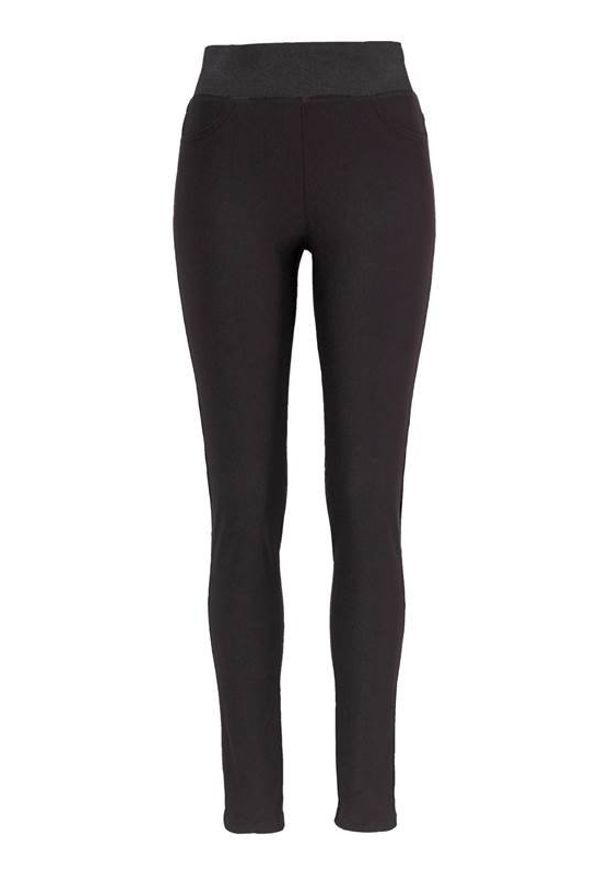 Freequent Spodnie Shantal Czarny female czarny M (40). Stan: podwyższony. Kolor: czarny. Materiał: guma
