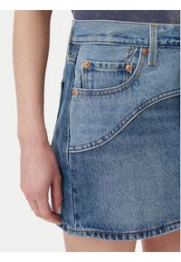 Levi's® Spódnica jeansowa Western 501® 001VJ-0001 Niebieski Regular Fit. Kolor: niebieski. Materiał: bawełna #5