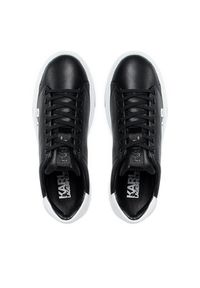 Karl Lagerfeld - KARL LAGERFELD Sneakersy KL52225 Czarny. Kolor: czarny. Materiał: skóra #7