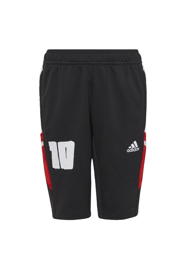 Adidas - Spodnie dziecięce 3/4 adidas Messi. Kolor: czarny