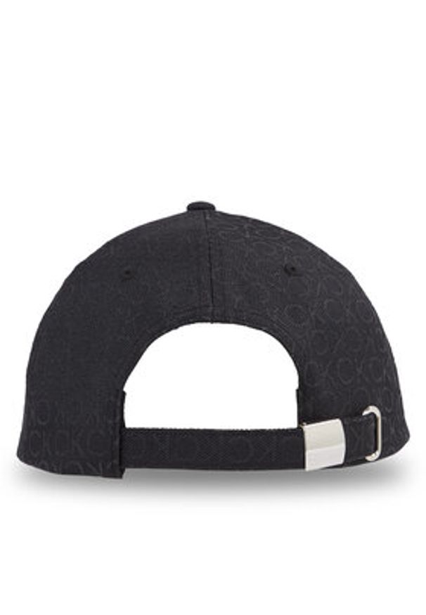 Calvin Klein Czapka z daszkiem Jacquard Monogram K50K511560 Czarny. Kolor: czarny. Materiał: materiał