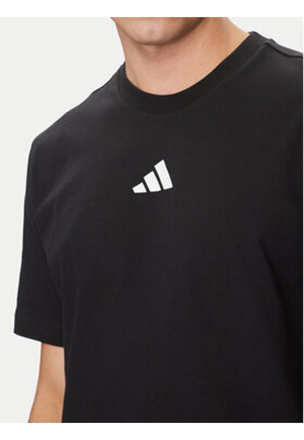 Adidas - adidas T-Shirt German Engineering Graphic JP1528 Czarny Regular Fit. Kolor: czarny. Materiał: bawełna