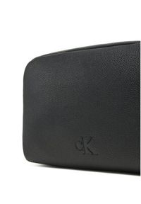 Calvin Klein Jeans Torebka Ultrlght Ew Dbl Zp C LV04K3124G Czarny. Kolor: czarny. Materiał: skórzane #4