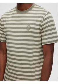 Selected Homme T-Shirt 16088527 Zielony Regular Fit. Kolor: zielony #3