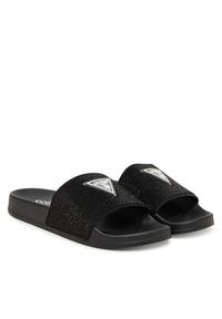Guess Klapki E6GZ16 BB00F Czarny. Kolor: czarny. Materiał: materiał #4