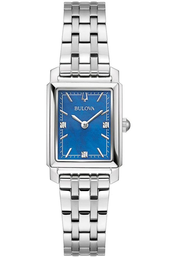 Zegarek damski Bulova 96P245 srebrny. Kolor: srebrny