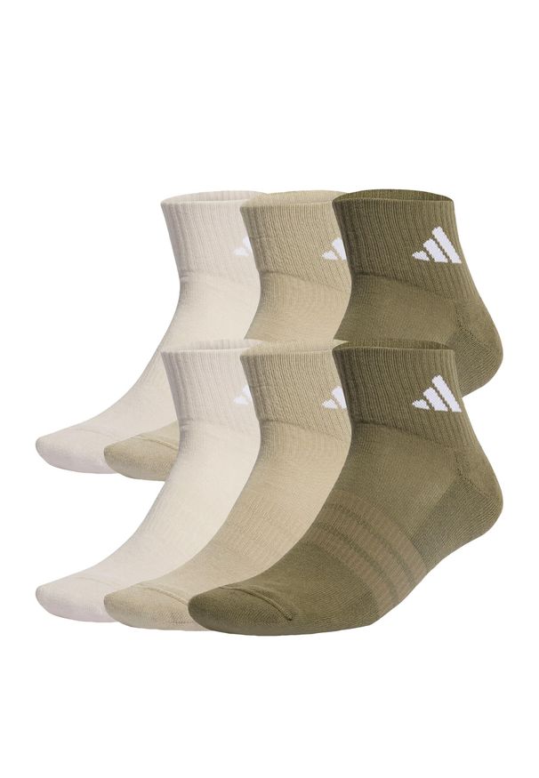 Adidas - Skarpety Cushioned Essentials Ankle 6 Pair Pack. Kolor: beżowy. Sport: fitness
