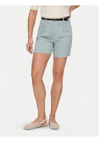 only - ONLY Szorty materiałowe Siesta 15367413 Turkusowy Regular Fit. Kolor: turkusowy. Materiał: wiskoza #1