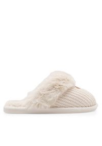 Home & Relax Kapcie CCC23-1 Beżowy. Kolor: beżowy. Materiał: materiał #5