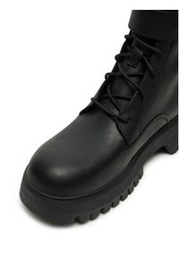 Timberland Botki Mid Lace Boot TB0A6FBWW021 Czarny. Kolor: czarny. Materiał: skóra