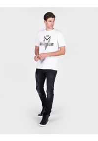 Les Hommes T-shirt "Darts" | LJT204-700P | Darts | Mężczyzna | Biały. Okazja: na co dzień. Kolor: biały. Materiał: bawełna. Wzór: nadruk. Styl: casual #1