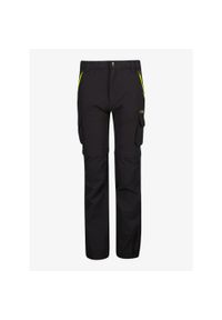 Spodnie dla dzieci CMP Pulse Zip Off Pant. Kolor: czarny. Sport: turystyka piesza