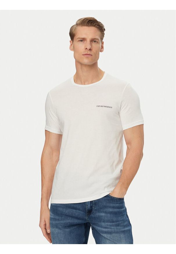 Emporio Armani Underwear Komplet t-shirtów EM000391 AF20671 MB519 Kolorowy Regular Fit. Materiał: bawełna. Wzór: kolorowy