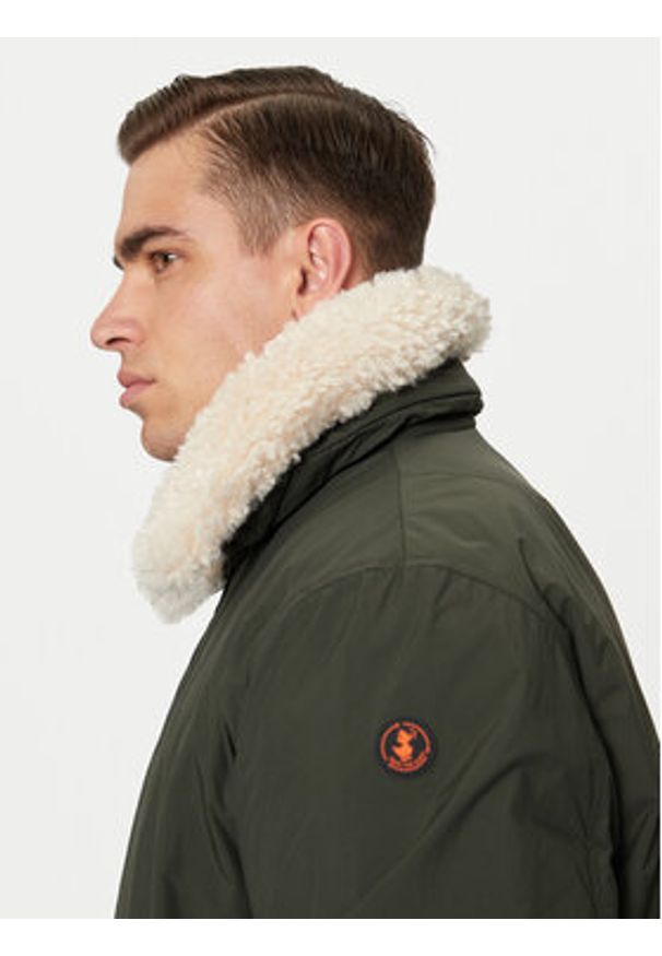 Save The Duck Kurtka bomber D31959M COFY19 Zielony Regular Fit. Kolor: zielony. Materiał: syntetyk