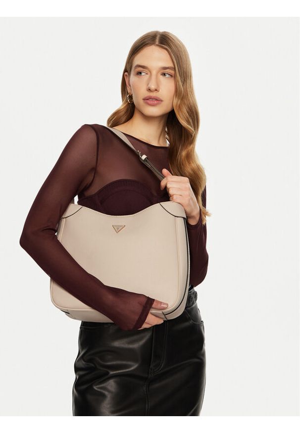 Guess Torebka HWBG95 19020 Beżowy. Kolor: beżowy. Materiał: skórzane