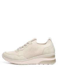 Remonte Sneakersy D2406-60 Beżowy. Kolor: beżowy. Materiał: materiał #8