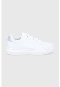 Levi's® - Levi's Buty kolor biały na płaskiej podeszwie. Okazja: na spotkanie biznesowe. Nosek buta: okrągły. Zapięcie: sznurówki. Kolor: biały. Obcas: na obcasie, na płaskiej podeszwie. Wysokość obcasa: niski #1