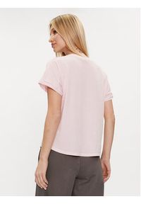 Pepe Jeans T-Shirt Liu PL505832 Różowy Relaxed Fit. Kolor: różowy. Materiał: bawełna #4