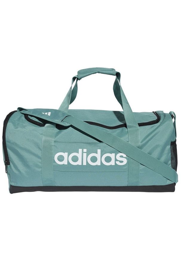 Adidas Torba sportowa Linear Duffel zielona (JX9033). Kolor: zielony