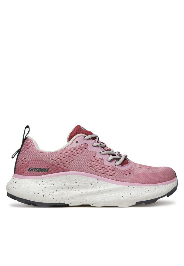 Sneakersy Grisport. Kolor: różowy