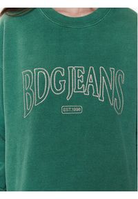 BDG Urban Outfitters Bluza BDG EMBROIDERED SWEAT 76470806 Zielony Oversize. Kolor: zielony. Materiał: bawełna #4