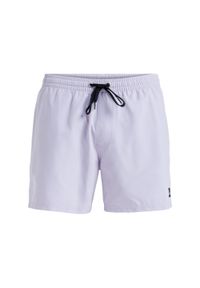 Quiksilver - Szorty kąpielowe dla Mężczyzn EVERYDAY SOLID VOLLEY 15" Fioletowy. Kolor: różowy. Materiał: poliester, materiał. Styl: sportowy