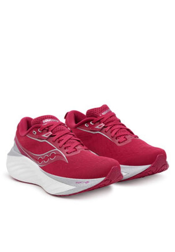 Saucony Buty do biegania Triumph 22 S10964 Różowy. Kolor: różowy. Materiał: materiał