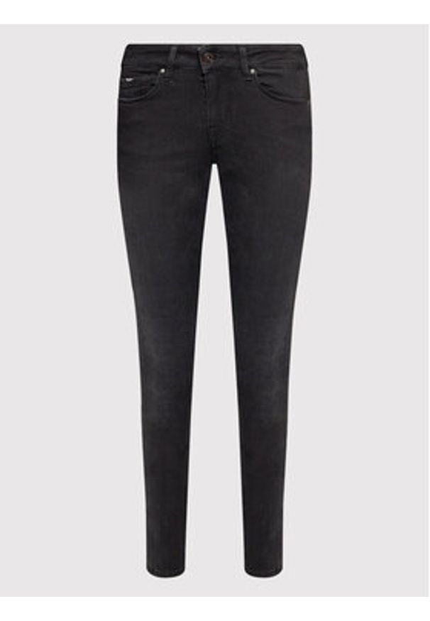Pepe Jeans Jeansy Soho PL204174 Czarny Skinny Fit. Kolor: czarny